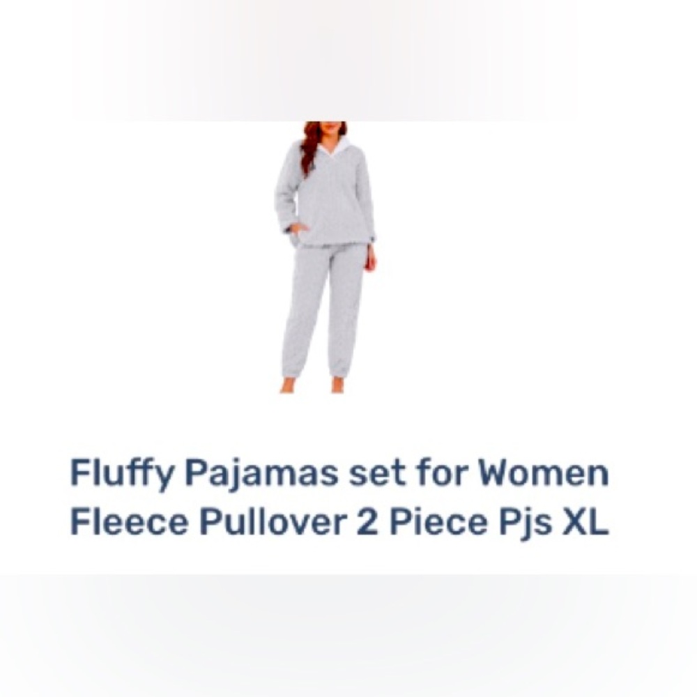 NWOT Women’s soft puffy fleece PJs